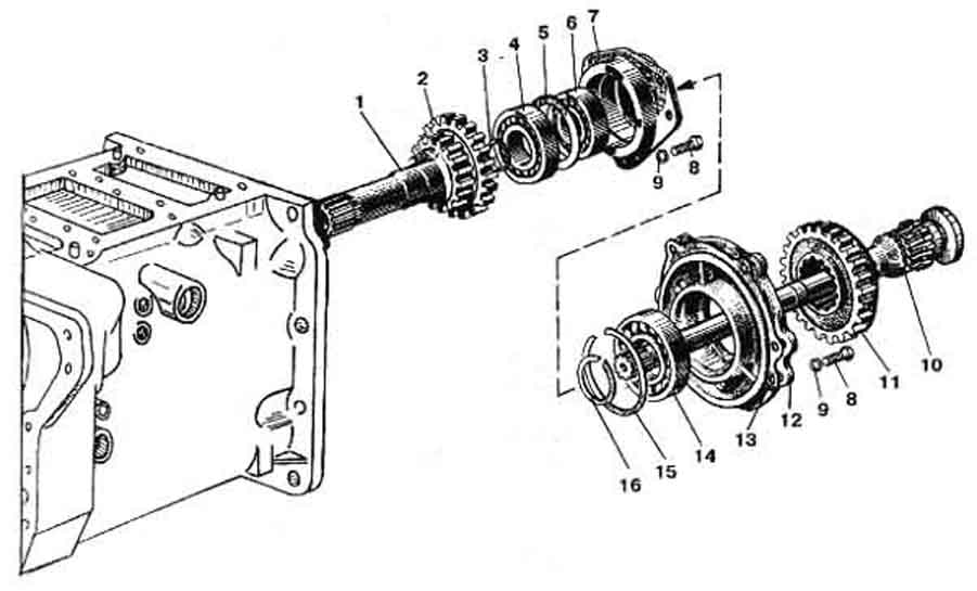 scheme bak MTZ90/92
